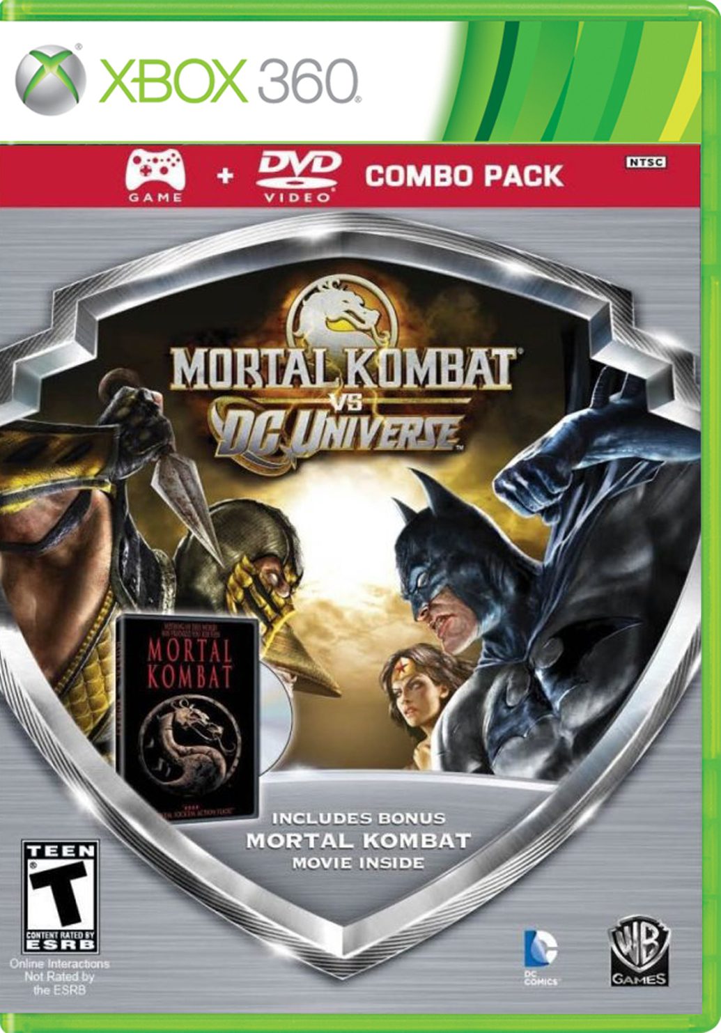 MORTAL KOMBAT VS DC UNIVERSE SILVERSHIELD