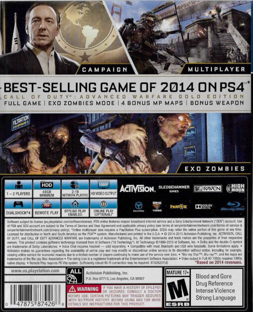 CALL OF DUTY ADVANCED WARFARE GOLD EDITION - Image 2