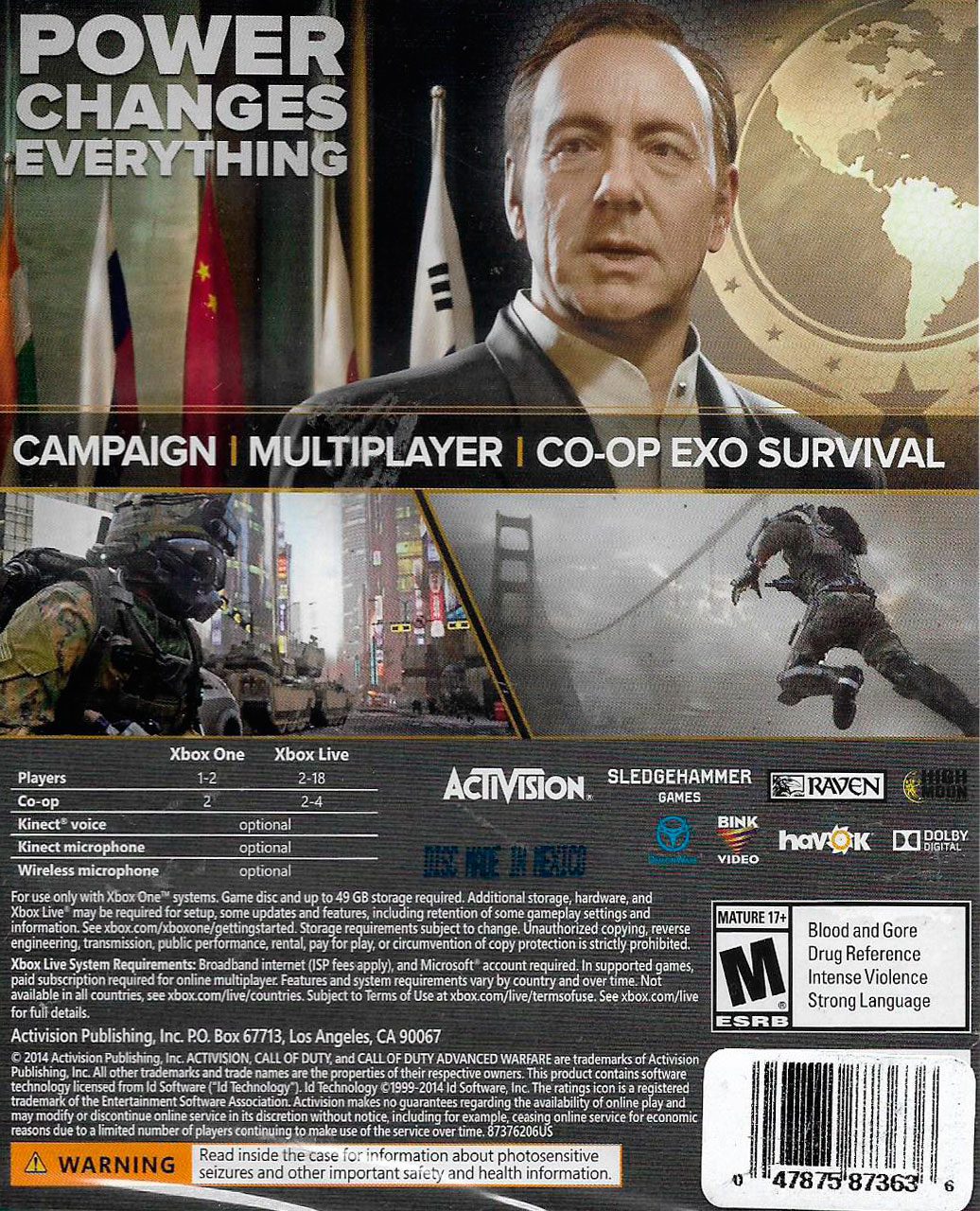 CALL OF DUTY ADVANCED WARFARE GOLD EDITION – Gameplanet