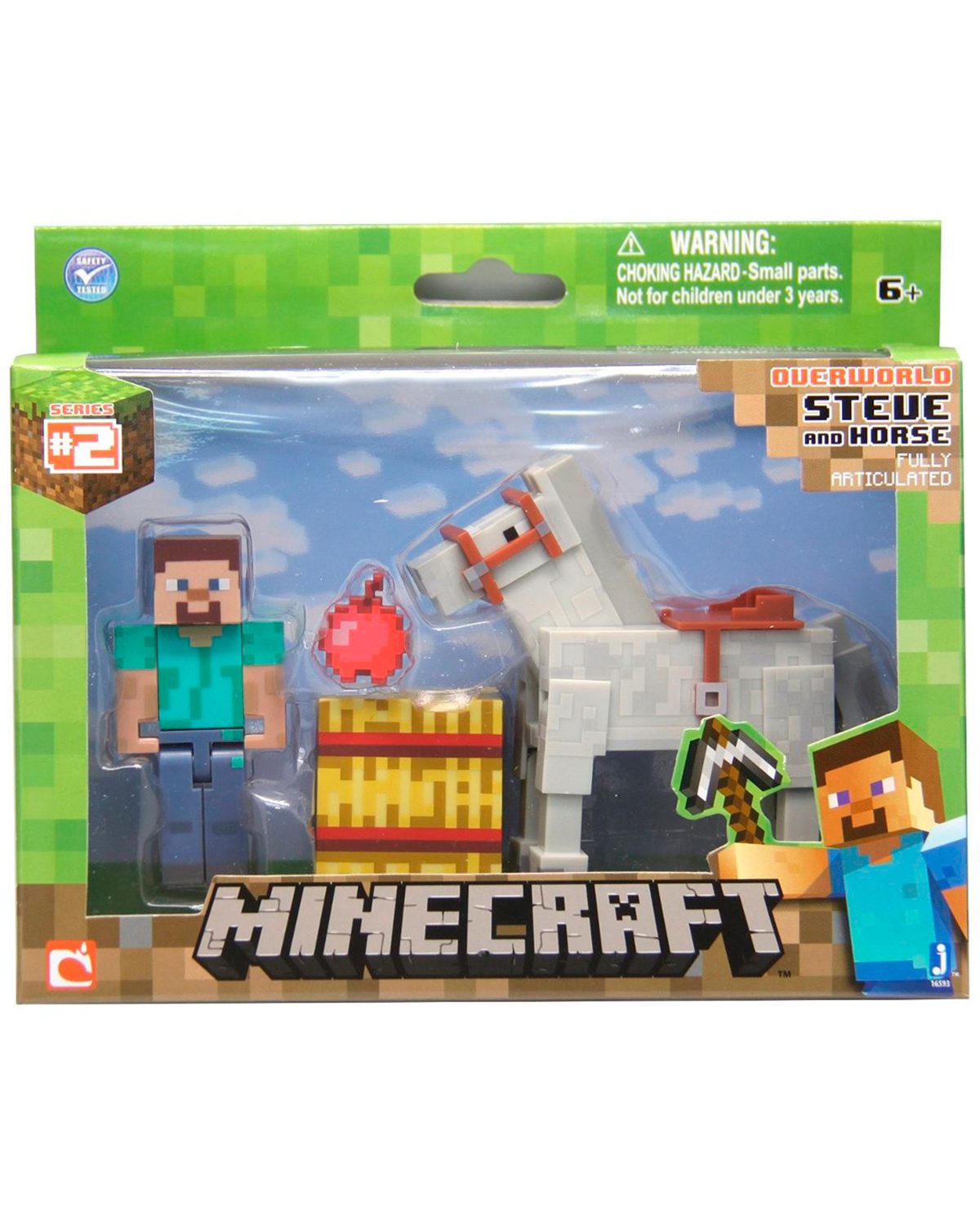MINECRAFT STEVE WITH HORSE 2 PACK - Image 2