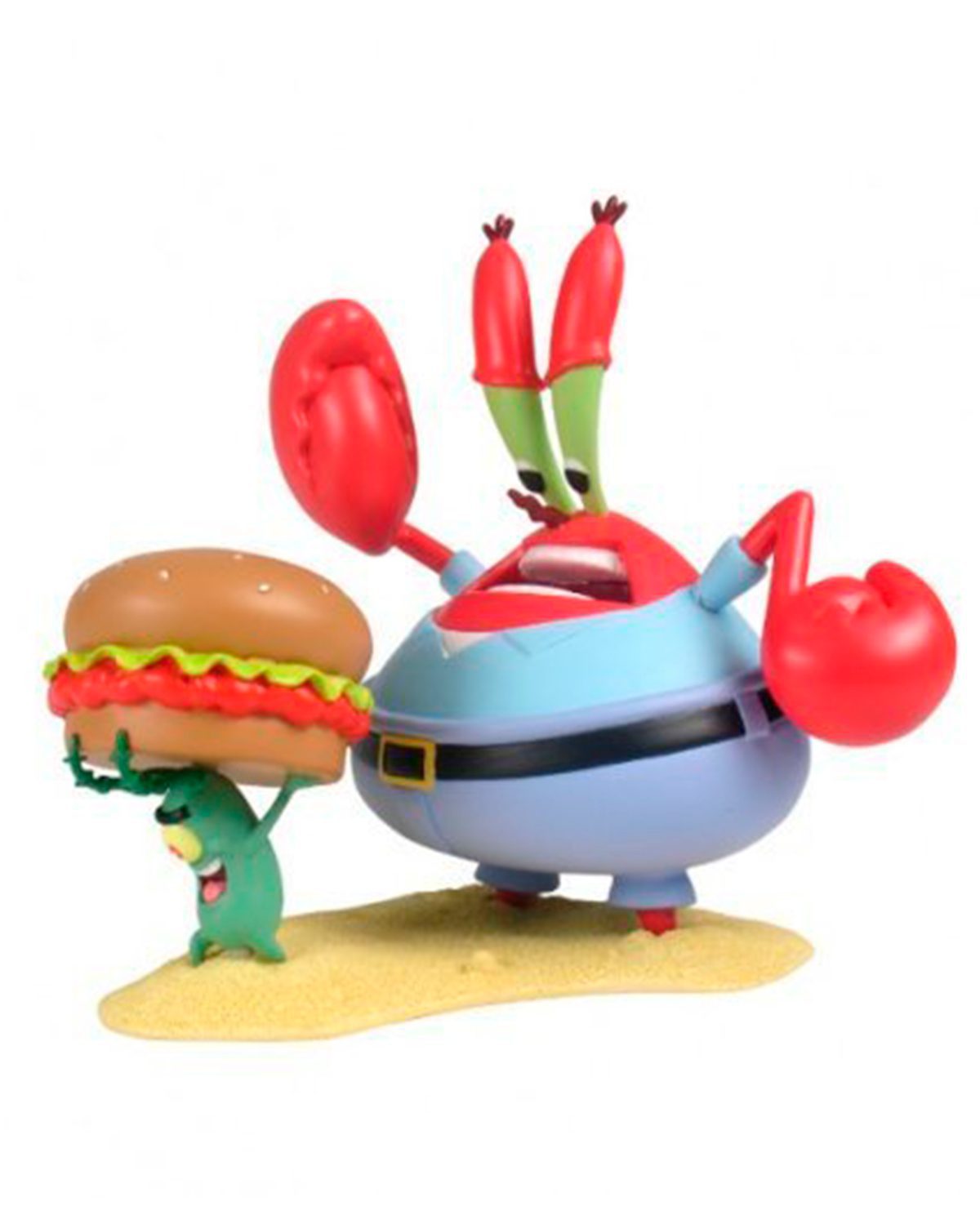 SPONGEBOB SQUAREPANTS PLANKTON AND MR KRABS FIGURE