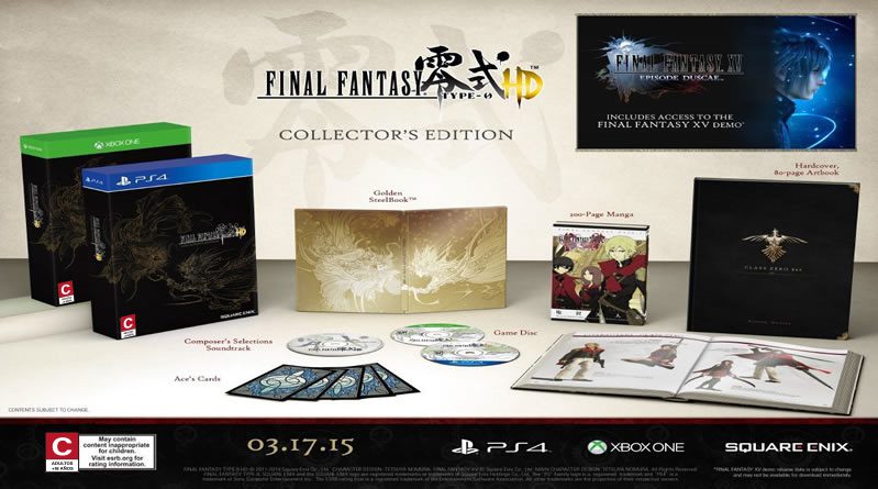 FINAL FANTASY TYPE 0 HD COLLECTORS EDITION - Image 2