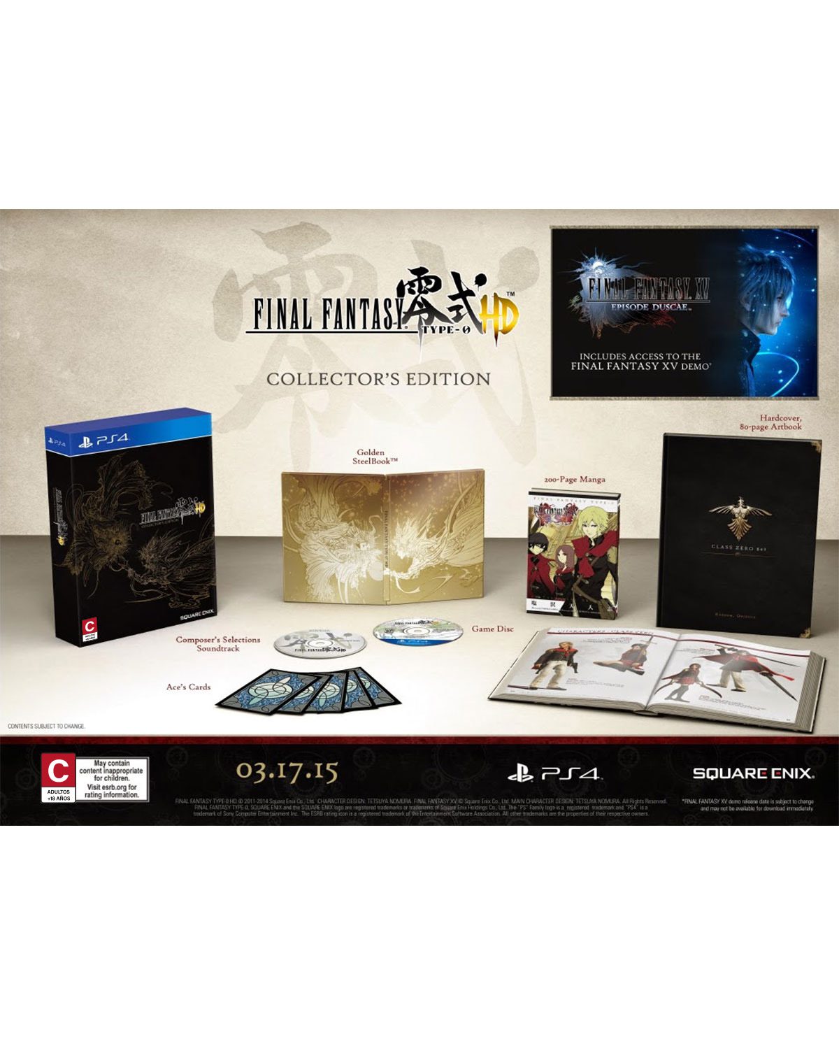 FINAL FANTASY TYPE 0 HD COLLECTORS EDITION - Image 2