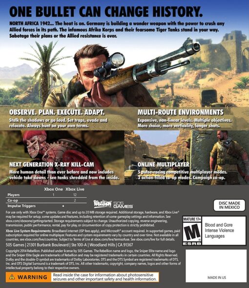 SNIPER ELITE III ULTIMATE EDITION - Image 2