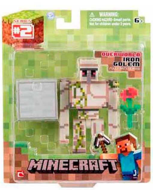 MINECRAFT IRON GOLEM W ACCESORY - Image 2