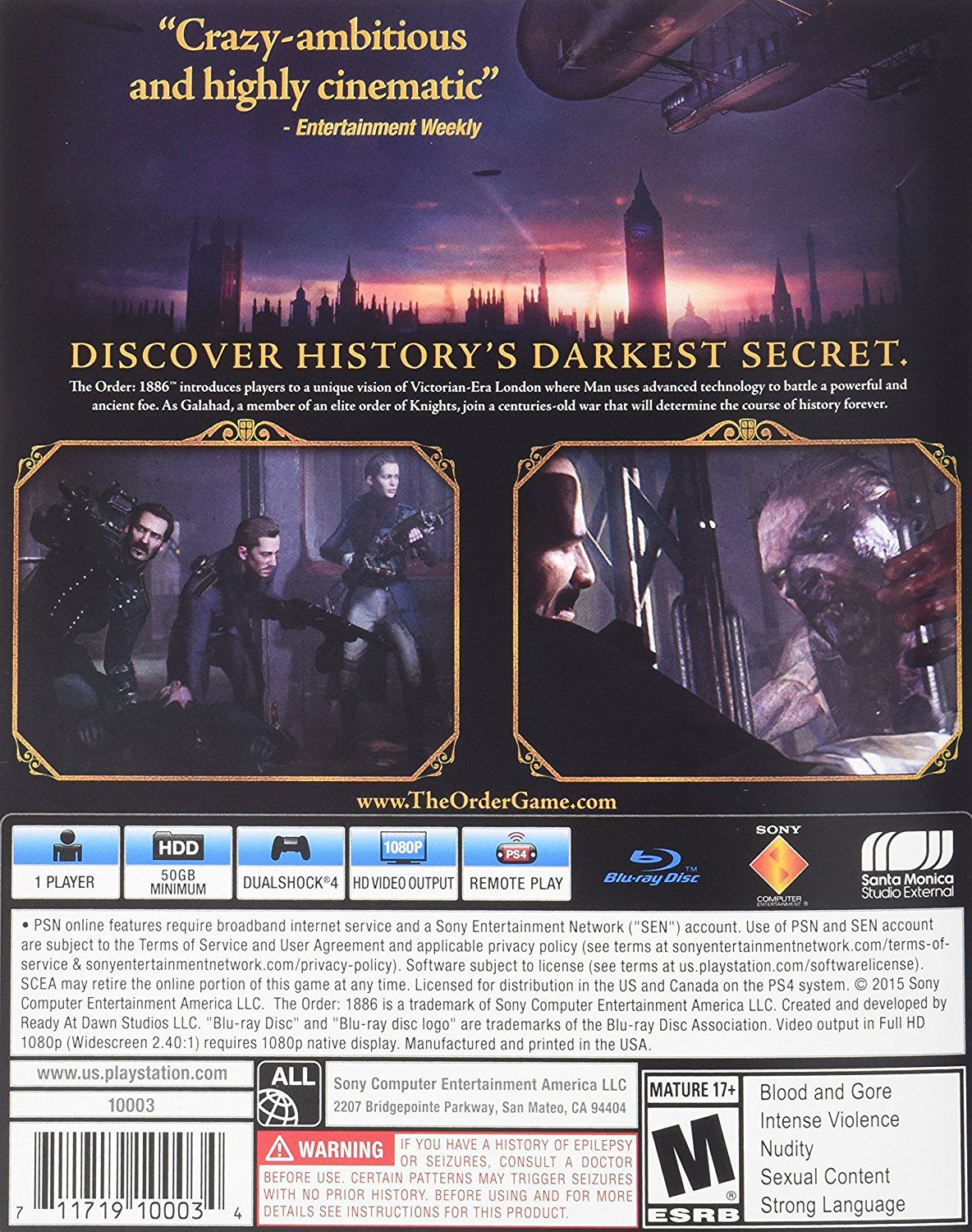THE ORDER 1886 - Image 2