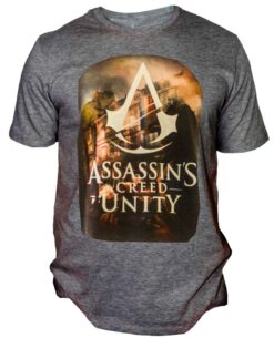 PLAYERA ASSASSINS CREED UNITY NEGRA CHICA