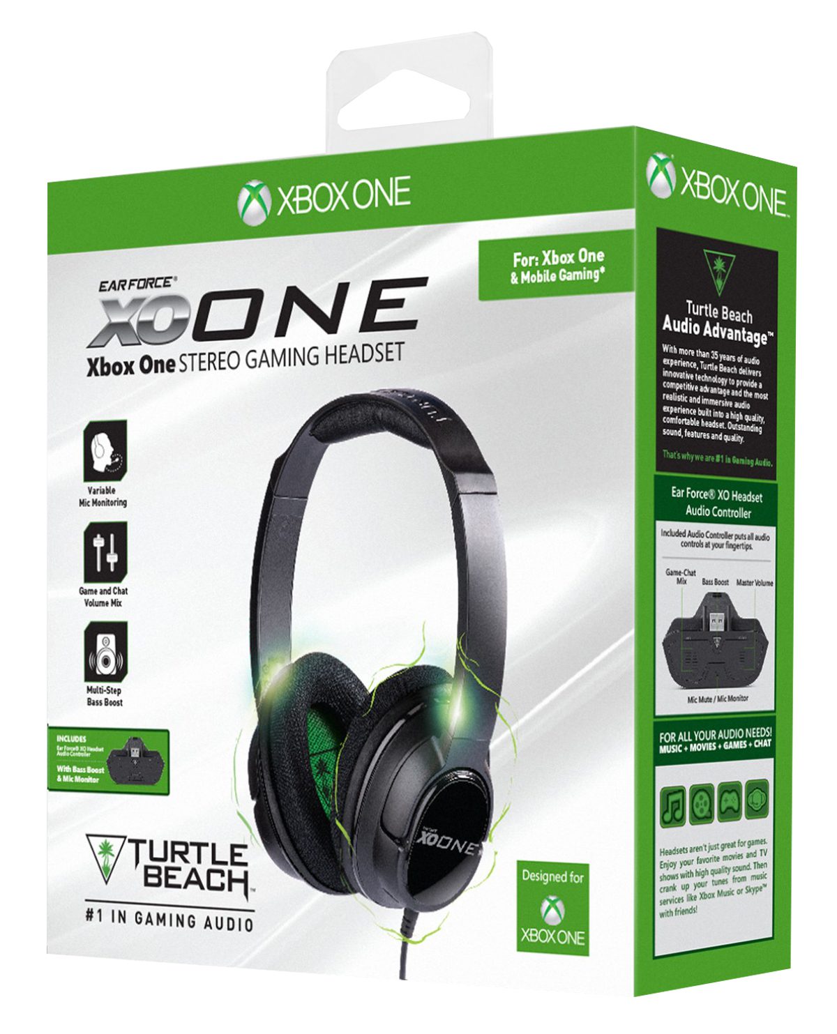 HEADSET XBOX ONE TURTLE BEACH EAR FORCE XO ONE NEGRO - Image 3