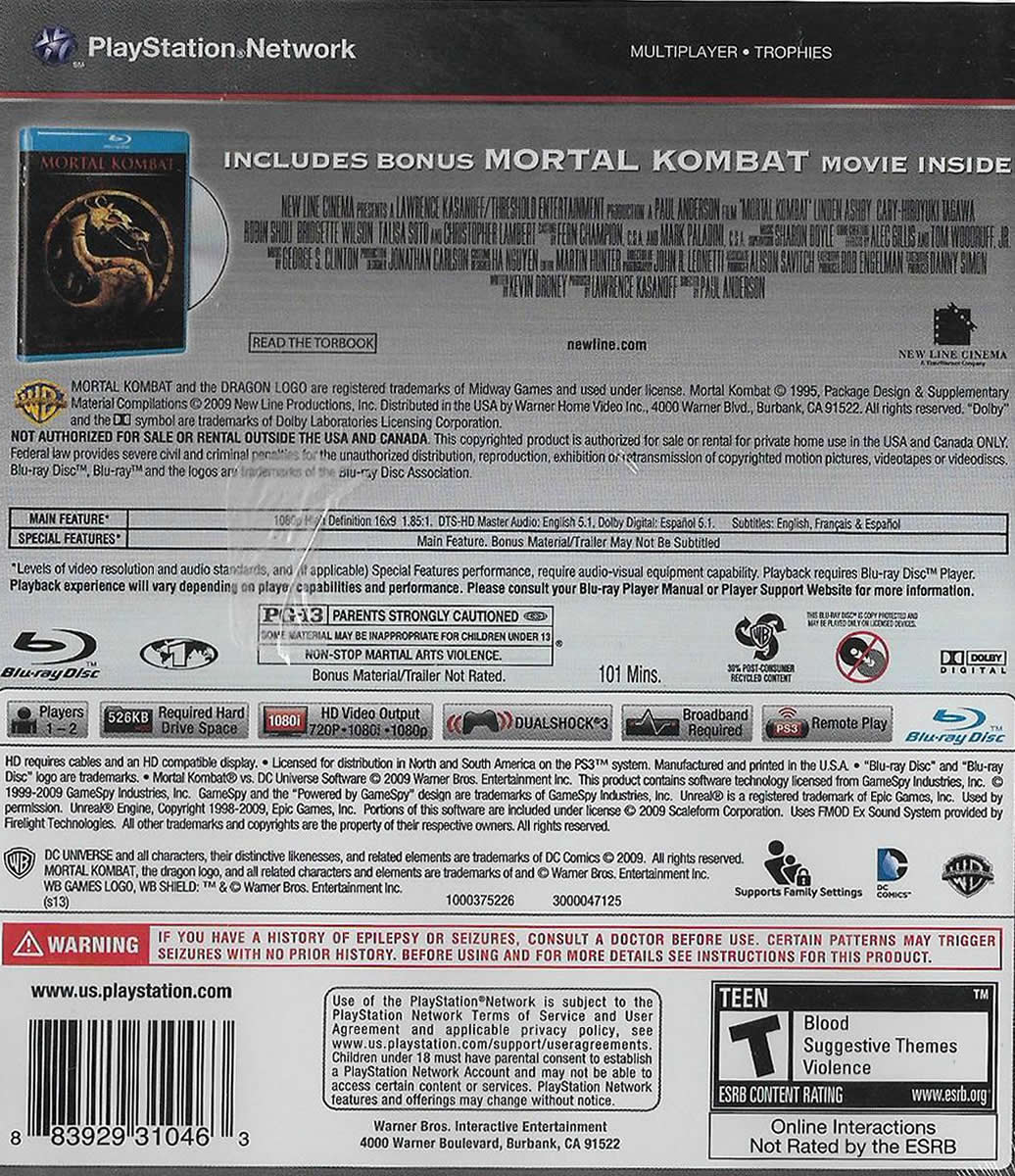 MORTAL KOMBAT VS DC UNIVERSE SILVERSHIELD - Image 2