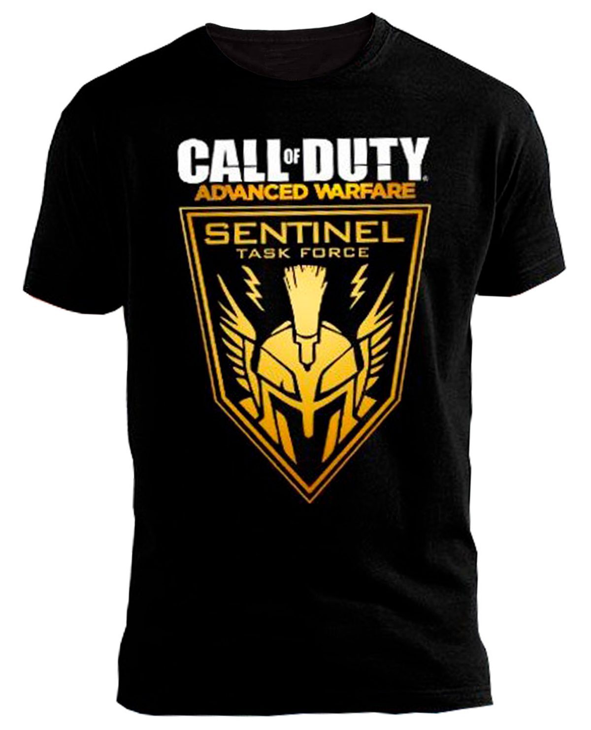 PLAYERA CALL OF DUTY ADVANCED WARFARE LOGO SENTINEL NEGRA XGRANDE