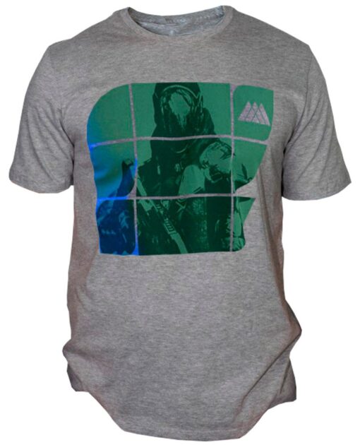 PLAYERA DESTINY WARLOCK GRIS CHICA