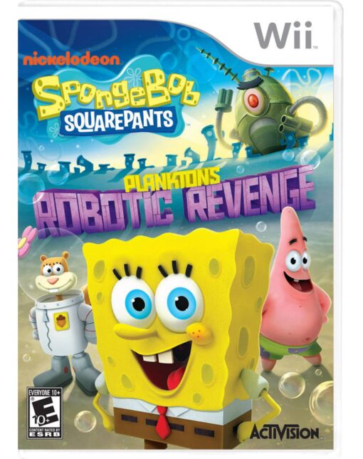 SPONGEBOB SQUAREPANTS PLANKTONS ROBOTIC REVENGE