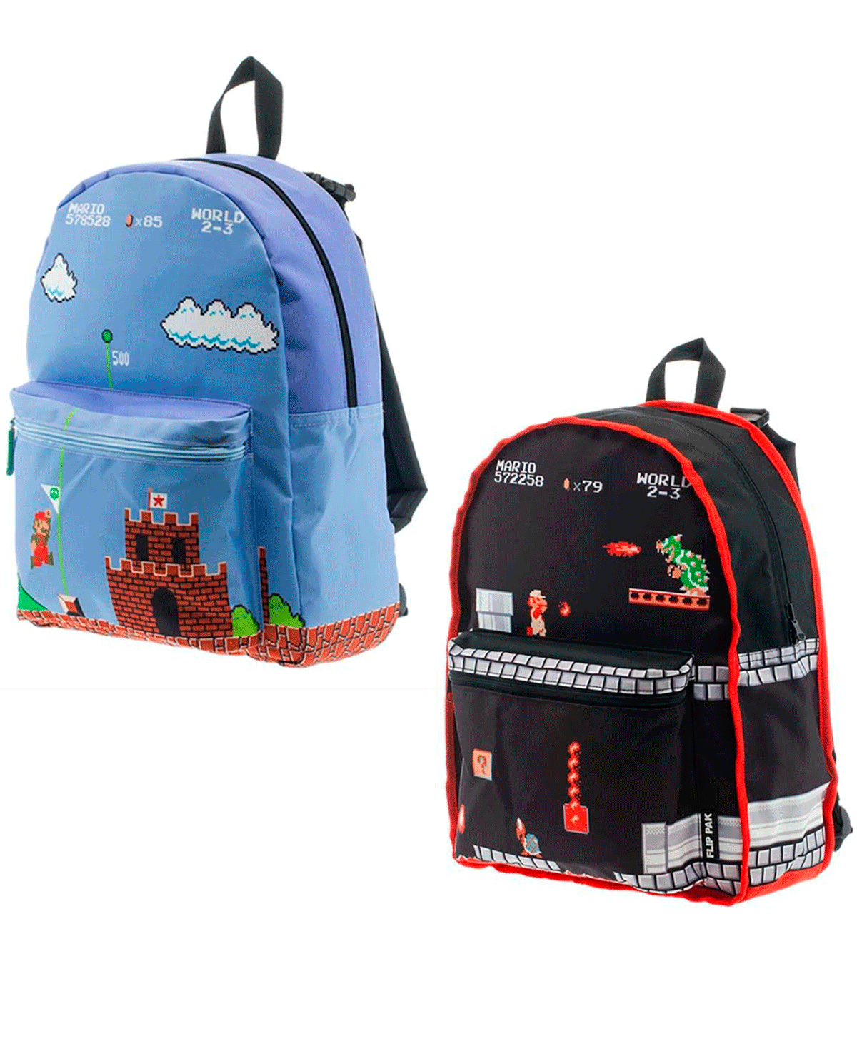 MOCHILA REVERSIBLE SUPER MARIO BROS