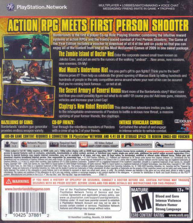 BORDERLANDS GAME OF THE YEAR EDITION - Image 2