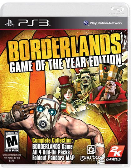 BORDERLANDS GAME OF THE YEAR EDITION
