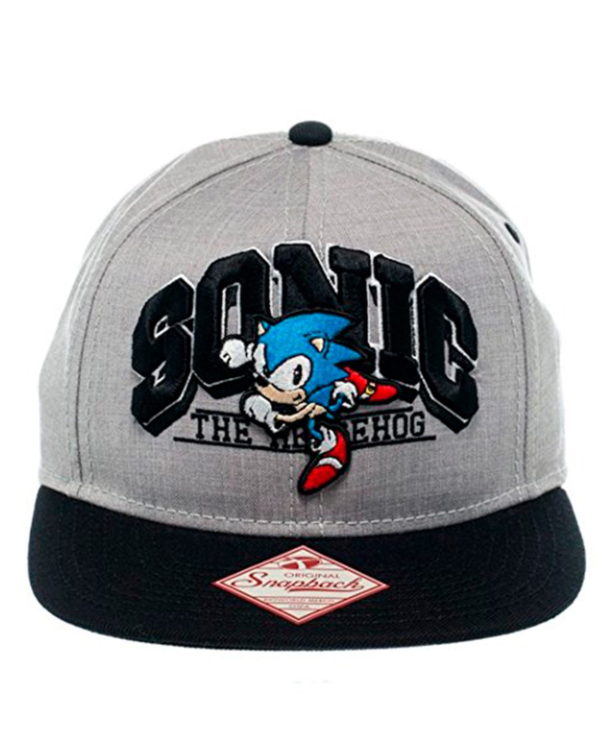 GORRA SNAPBACK SONIC  GRIS