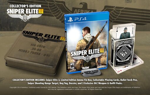 SNIPER ELITE III COLLECTORS EDITION - Image 2