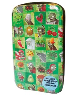 ESTUCHE RIGIDO NINTENDO 3DS PLANTS VS ZOMBIES PERSONAJES