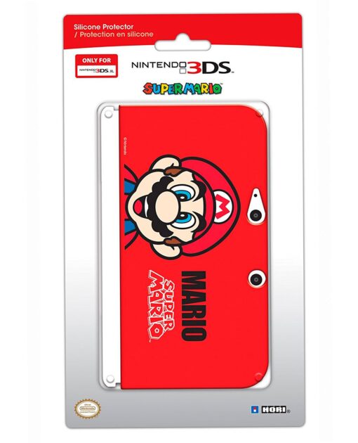 PROTECTOR DE SILICON 3DS XL SUPER MARIO ROJO - Image 2