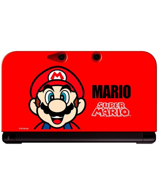 PROTECTOR DE SILICON 3DS XL SUPER MARIO ROJO