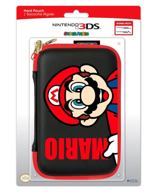 ESTUCHE RIGIDO NINTENDO 3DS SUPER MARIO NEGRO - Image 2