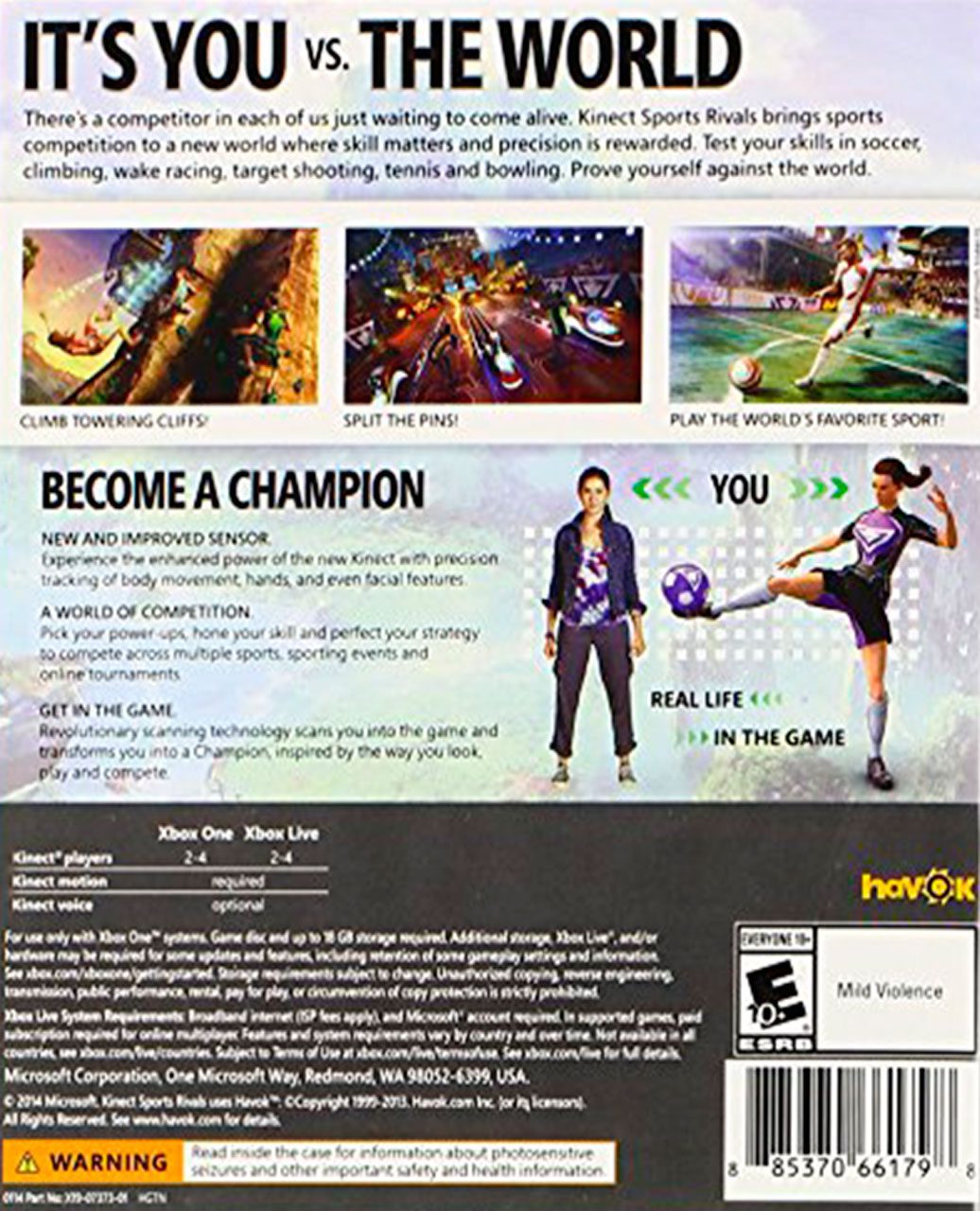 KINECT SPORTS RIVALS - Image 2