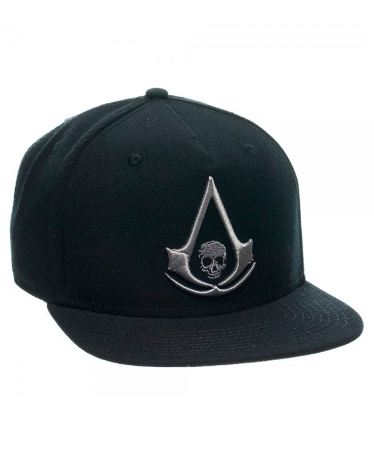GORRA SNAPBACK ASSASSINS CREED BLACK FLAG LOGO NEGRA - Image 2