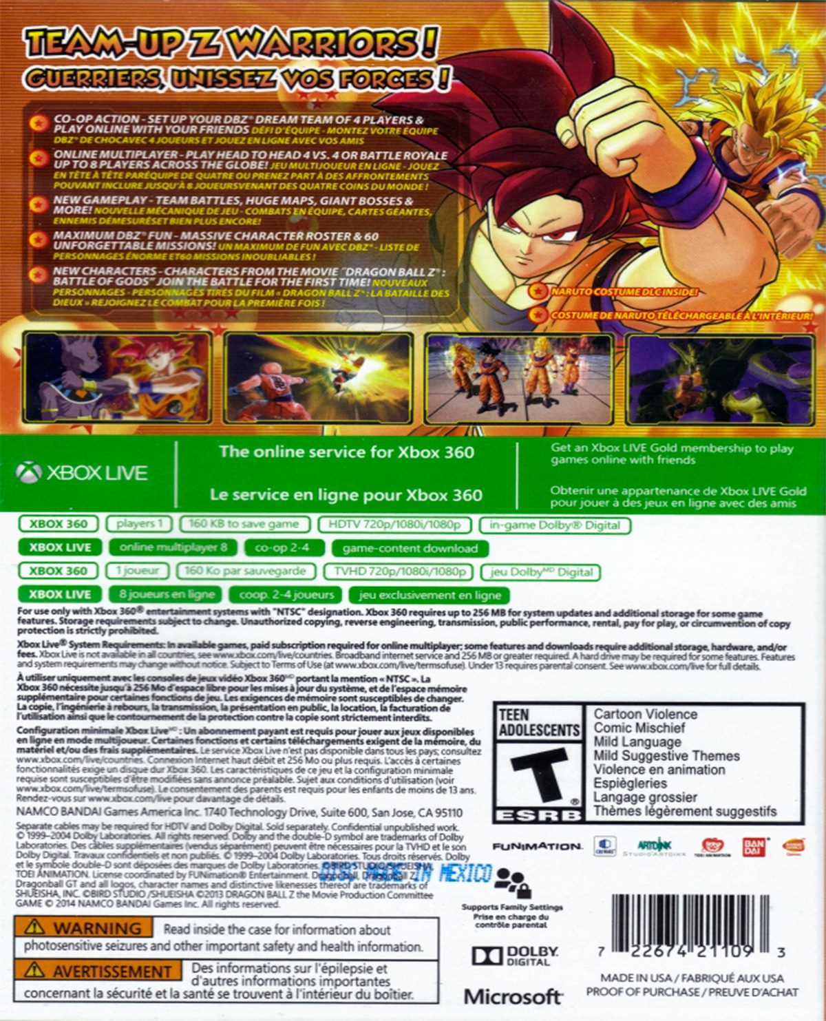 DRAGON BALL Z BATTLE OF Z - Image 2