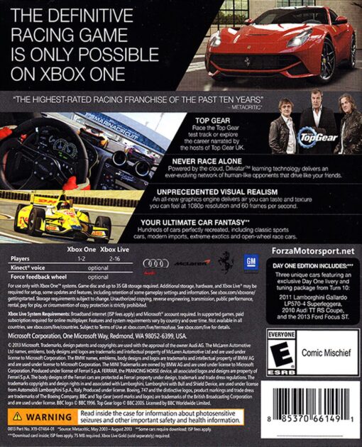 FORZA MOTORSPORT 5 - Image 2