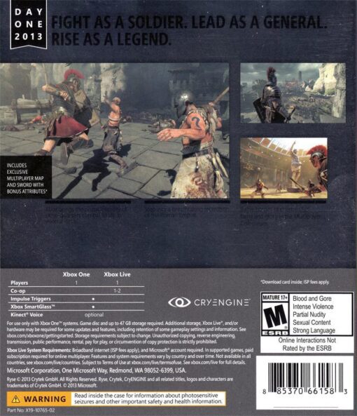 RYSE SON OF ROME DAY ONE EDITION - Image 2