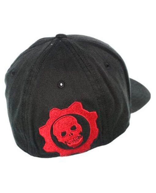 GORRA CLASICA GEARS OF WAR LOGOS NEGRA - Image 2