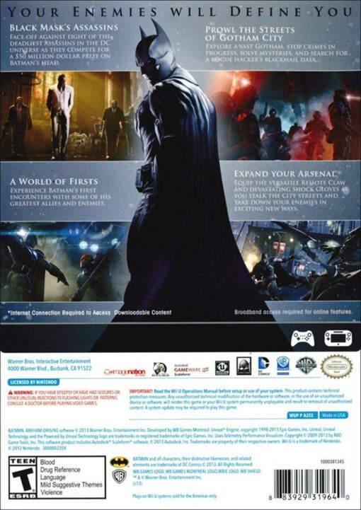 BATMAN ARKHAM ORIGINS - Image 2