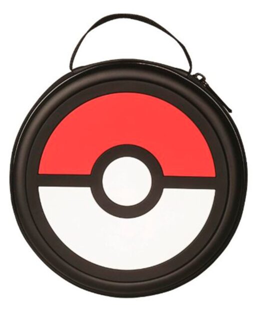 ESTUCHE RIGIDO NINTENDO 3DS POKEMON POKE BALL NEGRO