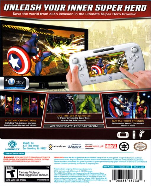 MARVEL AVENGERS BATTLE FOR EARTH - Image 2