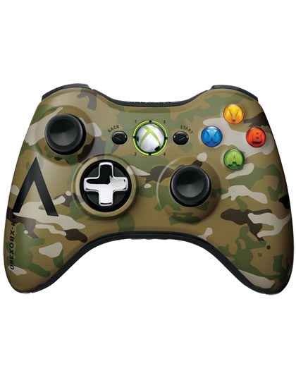 CONTROL XBOX 360 INALAMBRICO CAMOUFLAGE
