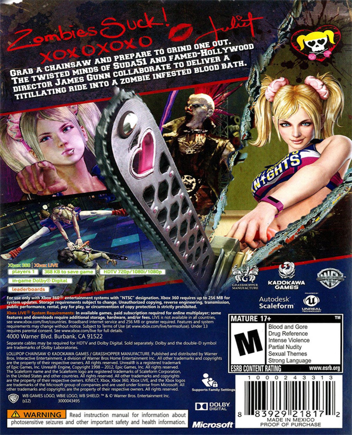 LOLLIPOP CHAINSAW