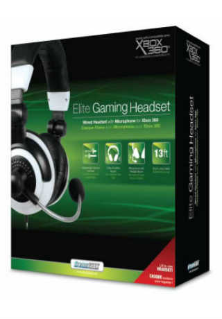 HEADSET XBOX 360 DREAMGEAR ELITE GAMING NEGRO Y BLANCO - Image 2