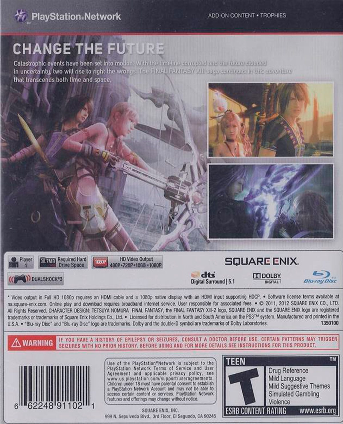FINAL FANTASY XIII-2 HC - Image 2