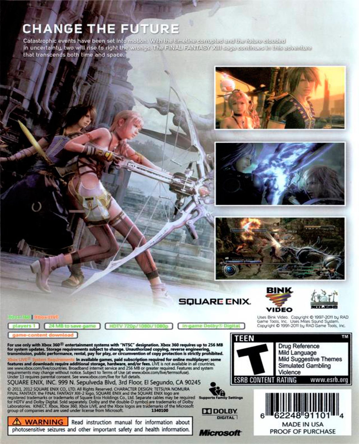 FINAL FANTASY XIII-2 HC - Image 2