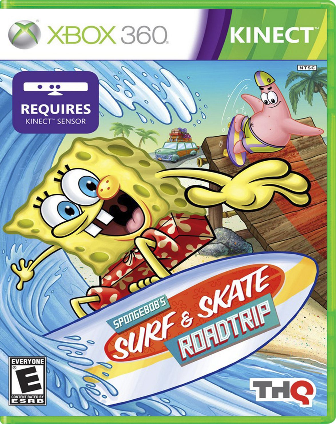 SPONGE BOB SURF AND SKATE ROADTRIP