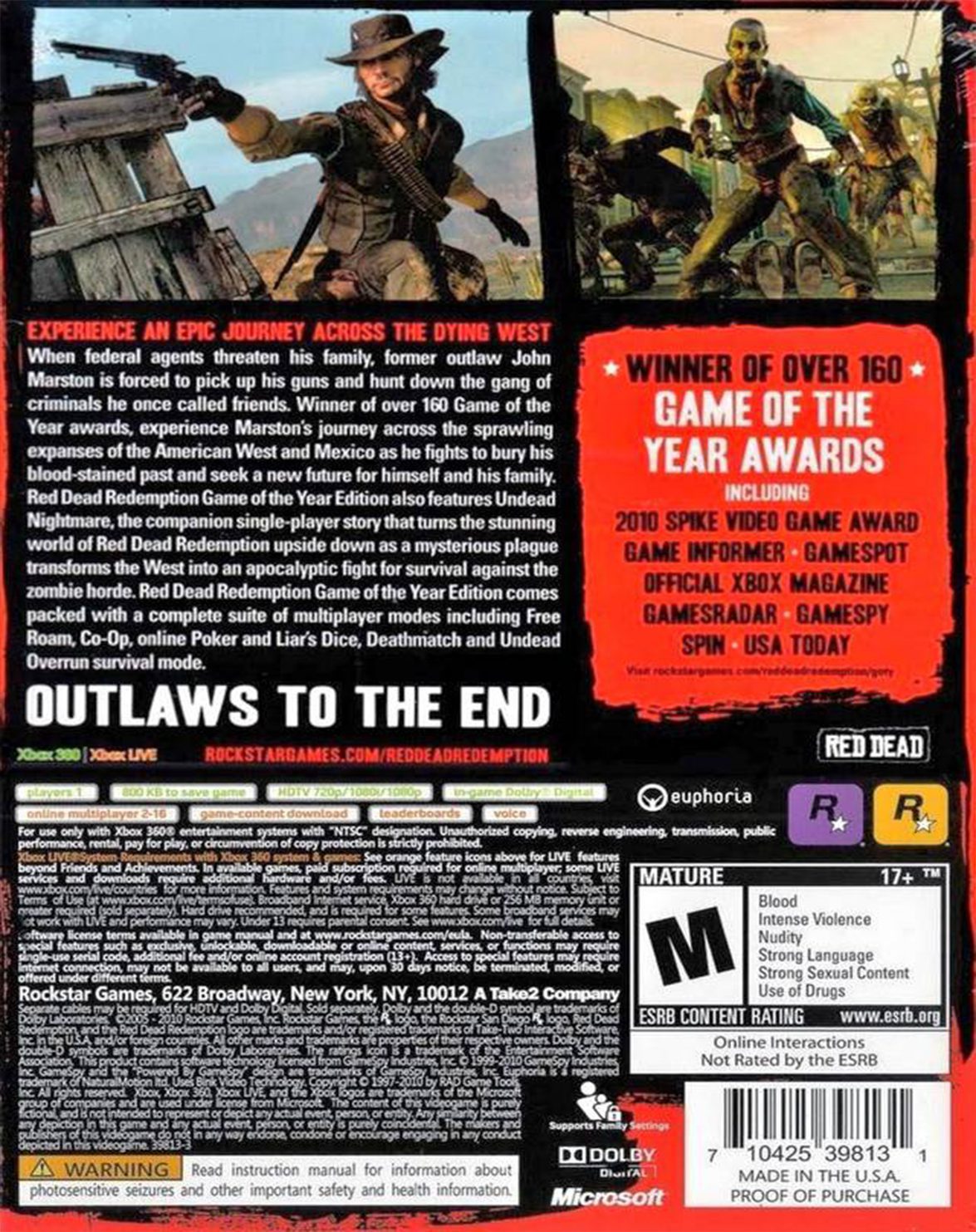 RED DEAD REDEMPTION GAME OF THE YEAR EDITION - Image 2