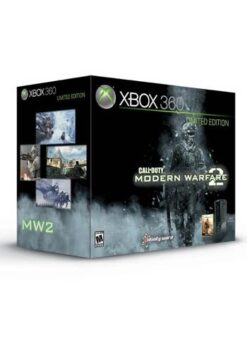 CONSOLA XBOX 360 SUPER ELITE CALL OF DUTY MODERN WARFARE 2 EDICION LIMITADA