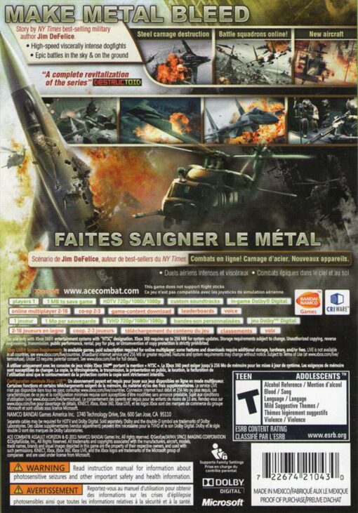 ACE COMBAT ASSAULT HORIZON - Image 2