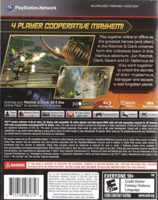 RATCHET & CLANK ALL 4 ONE - Image 2