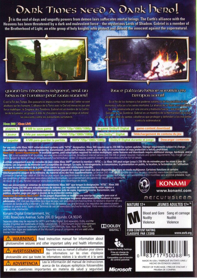 CASTLEVANIA LORDS OF SHADOW - Image 2