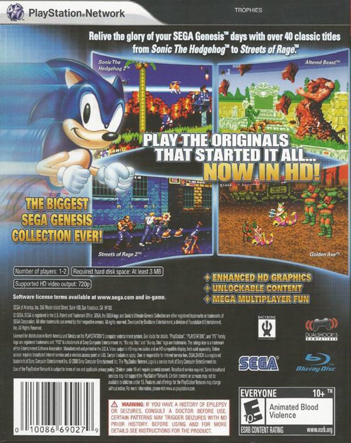 SONIC ULTIMATE GENESIS COLLECTION - Image 2