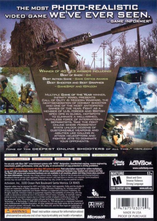 CALL OF DUTY 4 MODERN WARFARE - Image 2