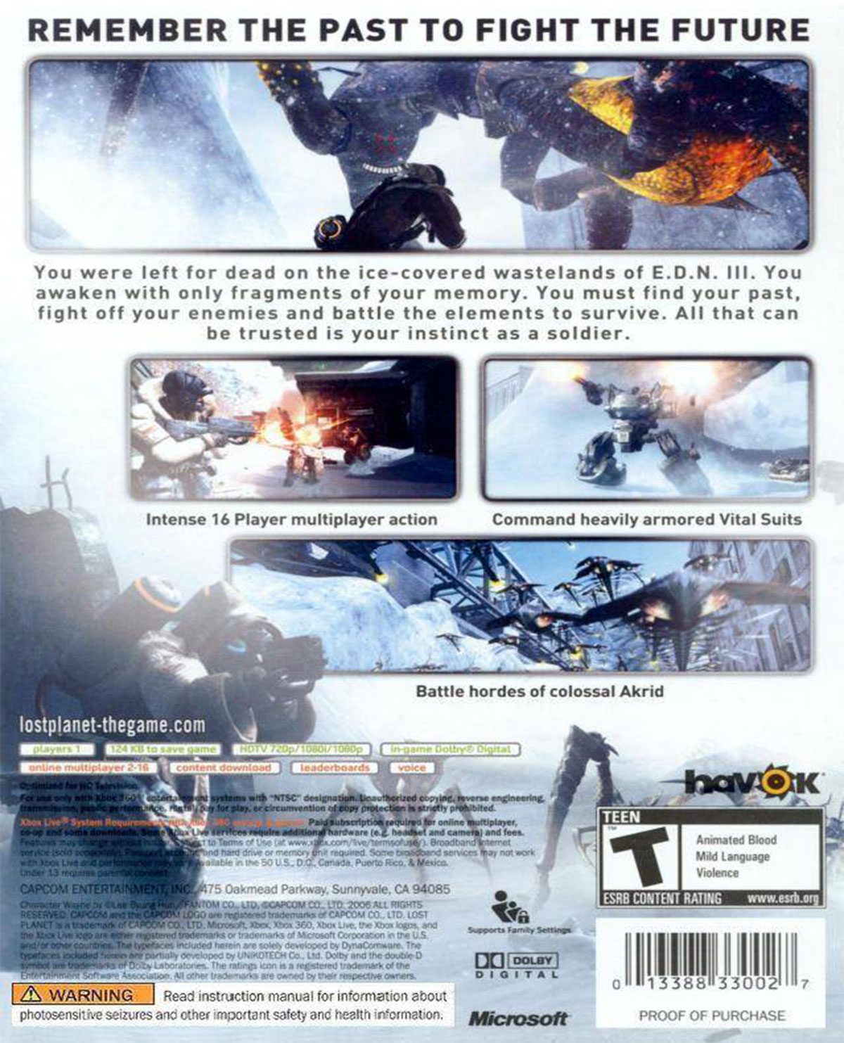 LOST PLANET EXTREME CONDITION – Gameplanet