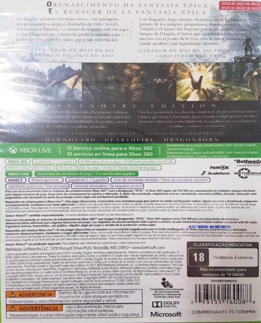 SKYRIM LEGENDARY EDITION - Image 2