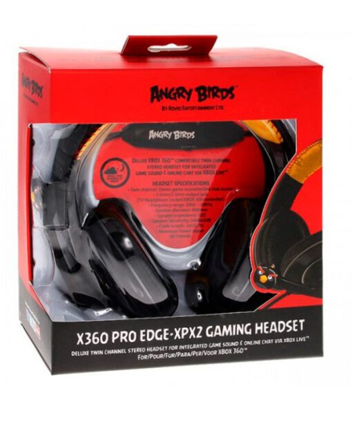 HEADSET XBOX 360 ANGRY BIRDS PRO EDGE-XPX2  NEGRO - Image 2
